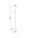 PICCOLA * COLGANTE LAMP LED 5W BLANCO